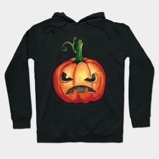 Halloween Pumpkin watercolor Hoodie